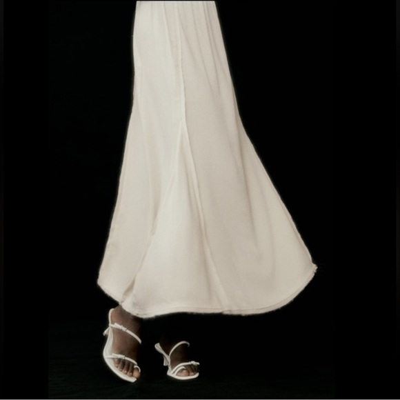Zara Cream Maxi Dress - Picture 5 of 10